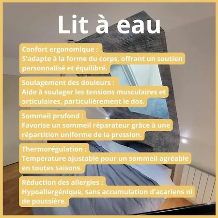 Dormez Flottant Lit A Eau La Pause Longueenne * Longué