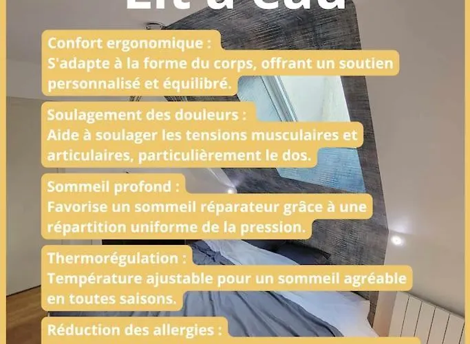 Dormez Flottant Lit A Eau La Pause Longueenne * Longué